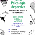 Comenzamos el año 2024 con un nuevo Taller de Psicología deportiva